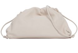 Mini Pouch Crossbody Bag, Leather, Cream, 0188Y, DB, 3*
